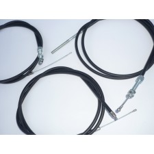 BOWDENY - SADA - PRO MODEL SKŮTR ČZ 502 (BEZ ZADNÍ BRZDY)